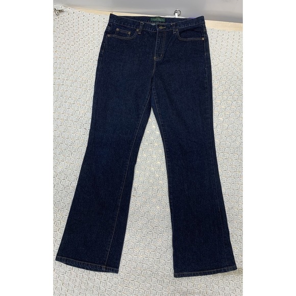 Ralph Lauren Denim - LRL Ralph Lauren Jeans‎ Women's Sz 10 Blue Denim Classic Bootcut W34 L32 Western